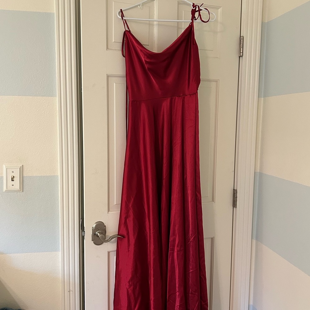 Cinderella Divine Red Prom Gown